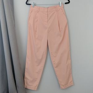 Pink Highwaist Chinos from Everlane